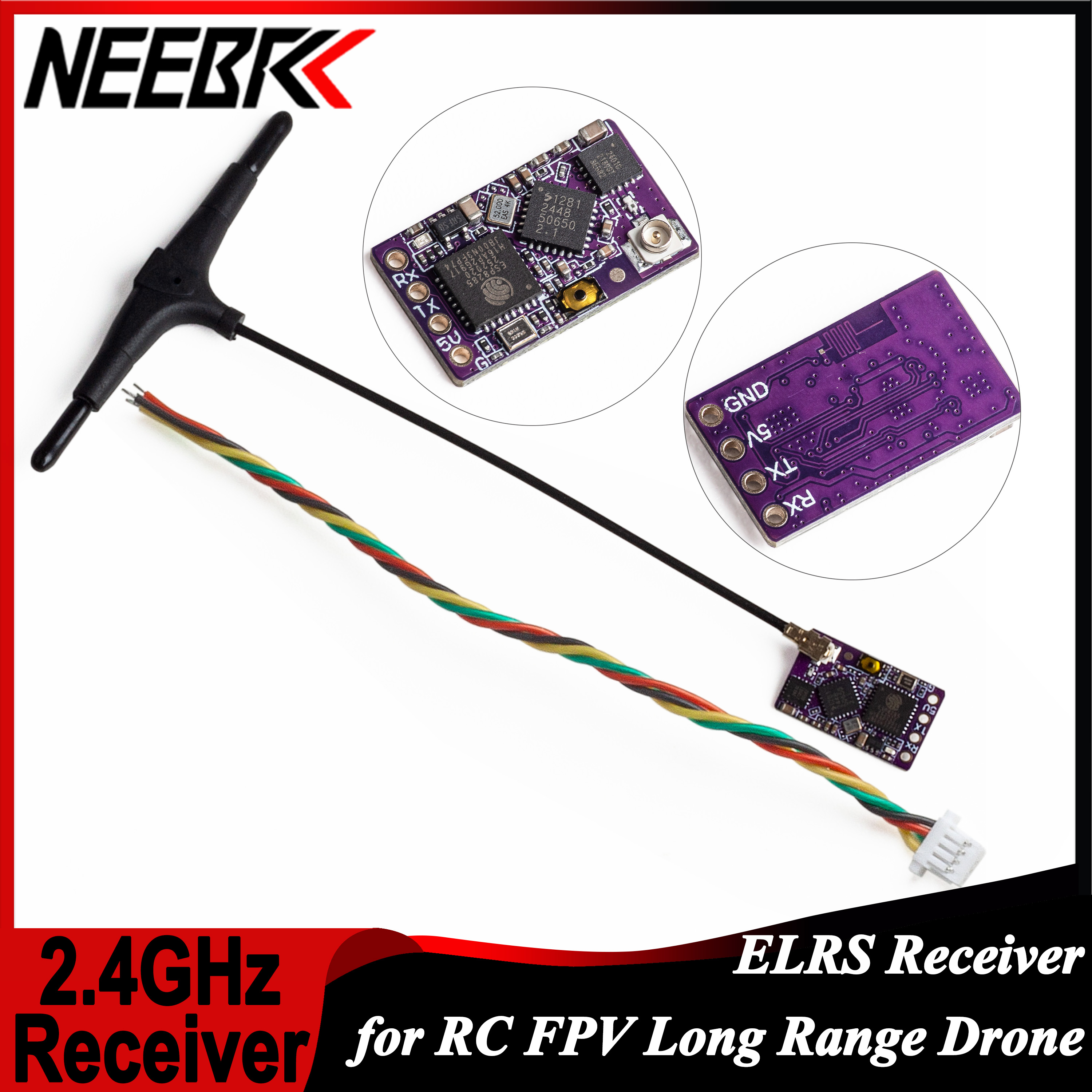 Drone Antenna - 1/2/5/10PCS ELRS 2.4GHz RX Long Range