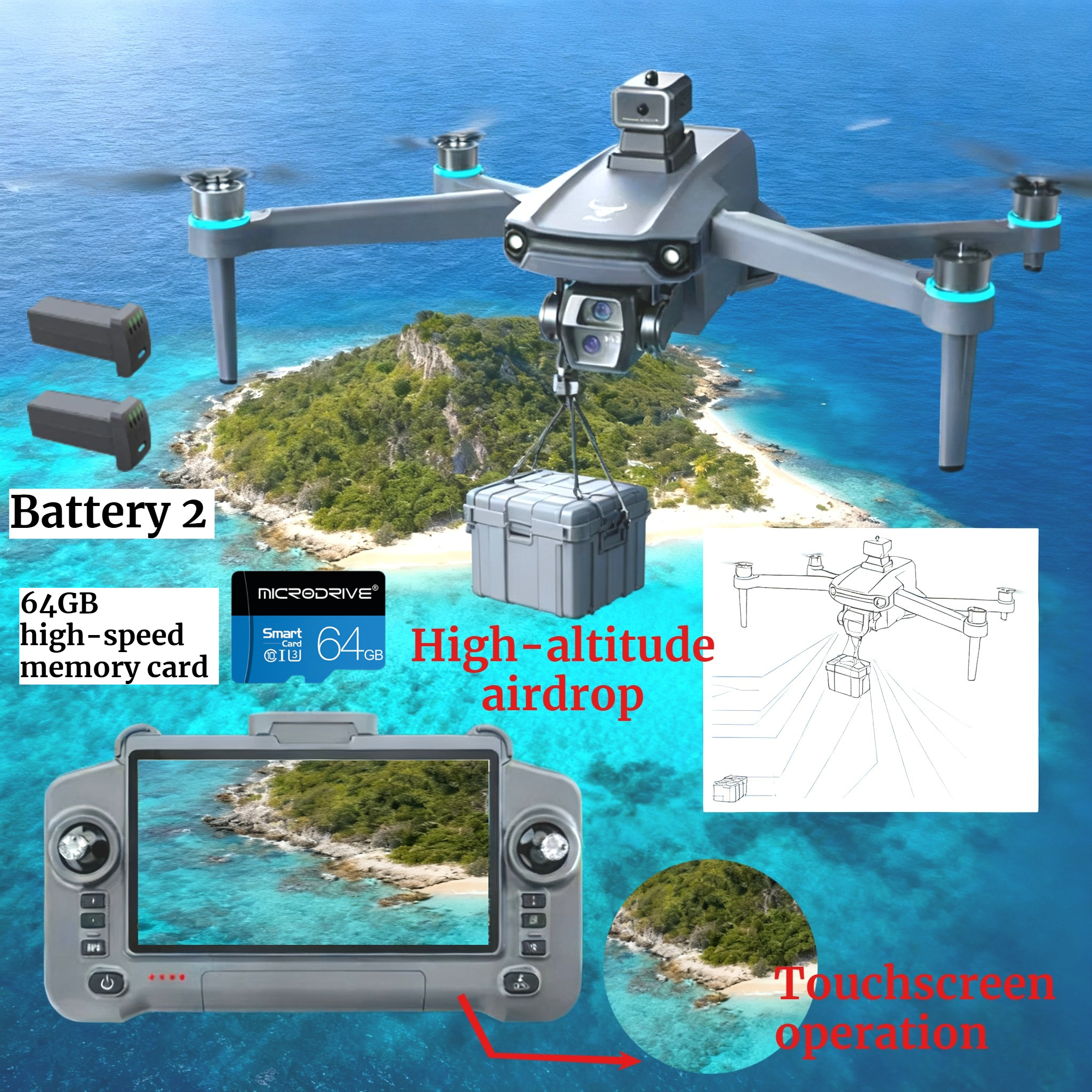 Drone Gps Mount - Drone GPS 8K HD Camera Aerial