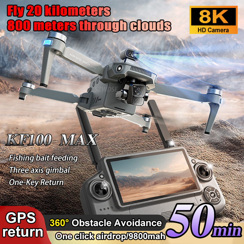 Drone Charger - SJRC KF100 MAX 8K UHD Photo