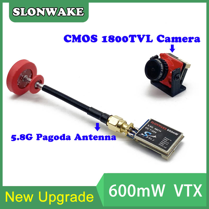 5.8G 48CH 600mW adjustable VTX - Drone Receiver のレビューと価格