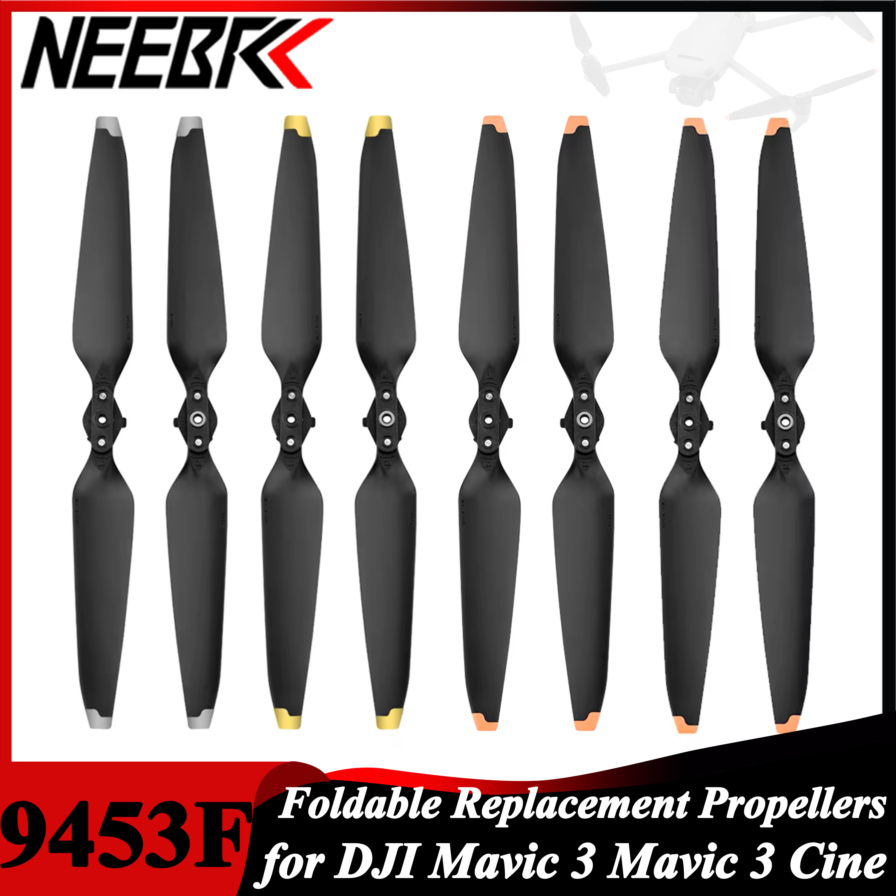9453F Quick Release Foldable B - Drone Propeller のレビューと価格
