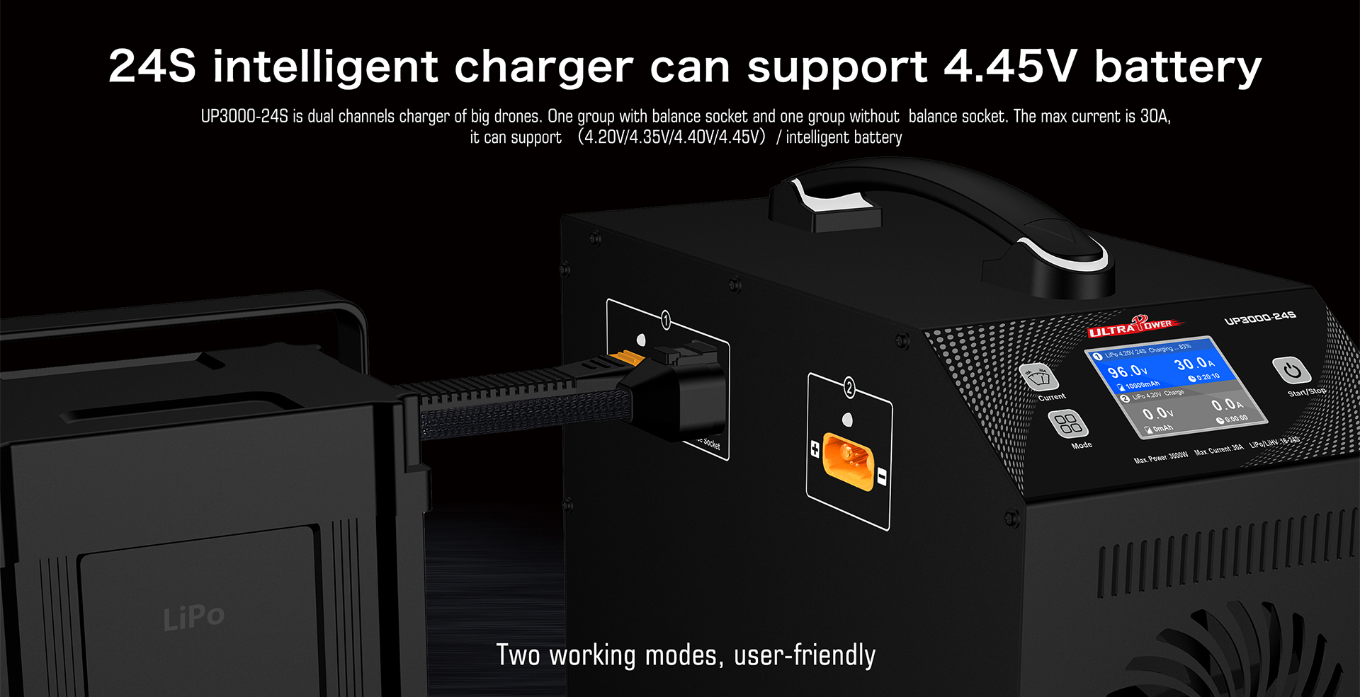 ULTRAPOWER UP3000-24S 3000W 30 - Drone Charger のレビューと価格