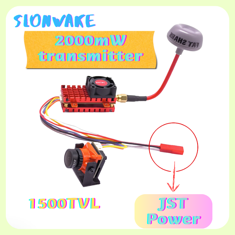 Range 5.8G 2W FPV Wireless Tra - Drone Receiver のレビューと価格