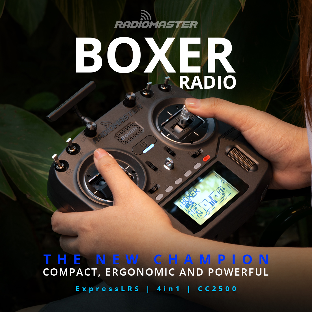 RadioMaster Boxer  2.4G 16ch H - Drone Gimbal のレビューと価格