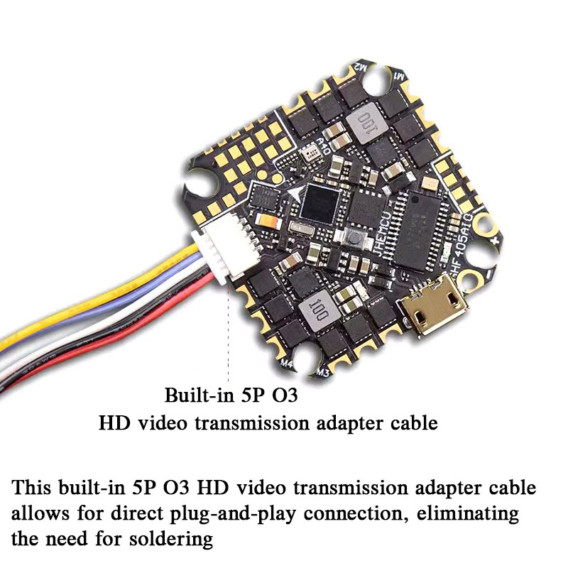 JHEMCU GHF405AIO-HD 40A AIO Fl - Drone Esc のレビューと価格