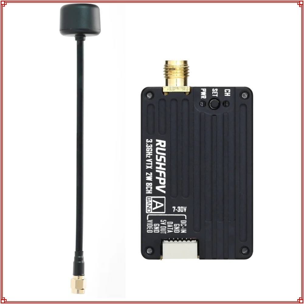 2026 New RUSHFPV 3.3G 2W VTX T - Drone Antenna のレビューと価格
