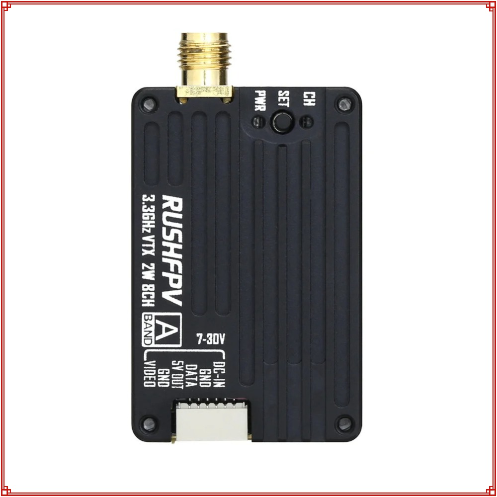 2026 New RUSHFPV 3.3G 2W VTX T - Drone Antenna のレビューと価格