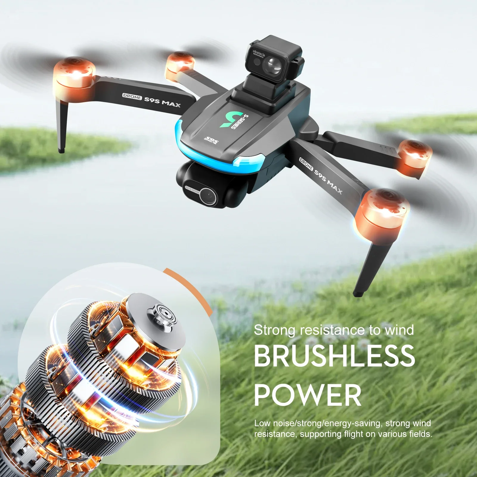 NEW S9S MAX MINI Drone 4K 2-Ax - Drone Gps Module のレビューと価格