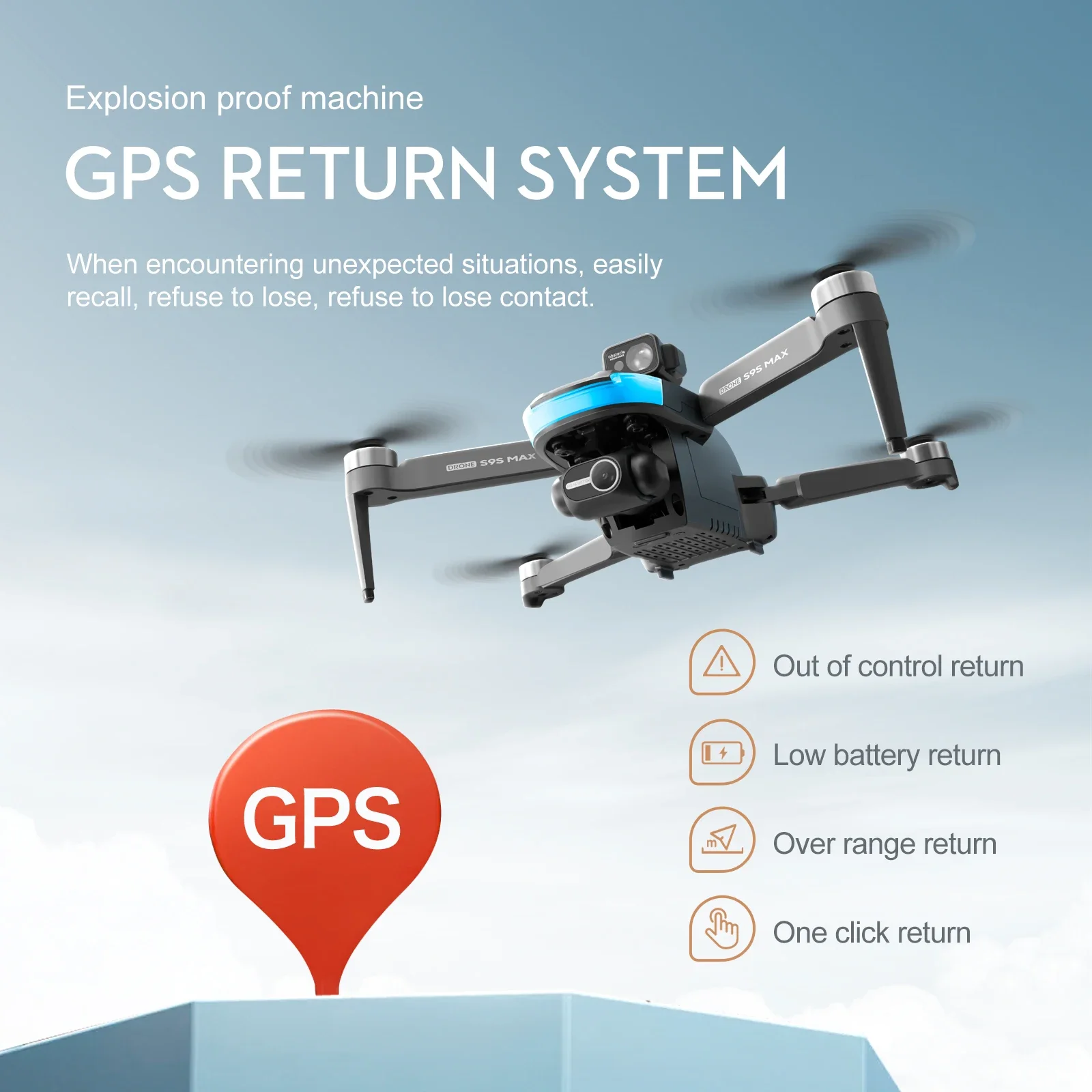 NEW S9S MAX MINI Drone 4K 2-Ax - Drone Gps Module のレビューと価格