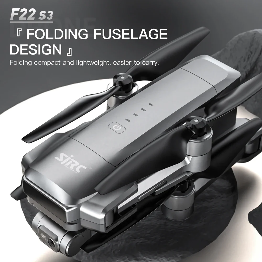 SJRC F22 S3 pro Foldable RC Qu - Drone Gps Mount のレビューと価格