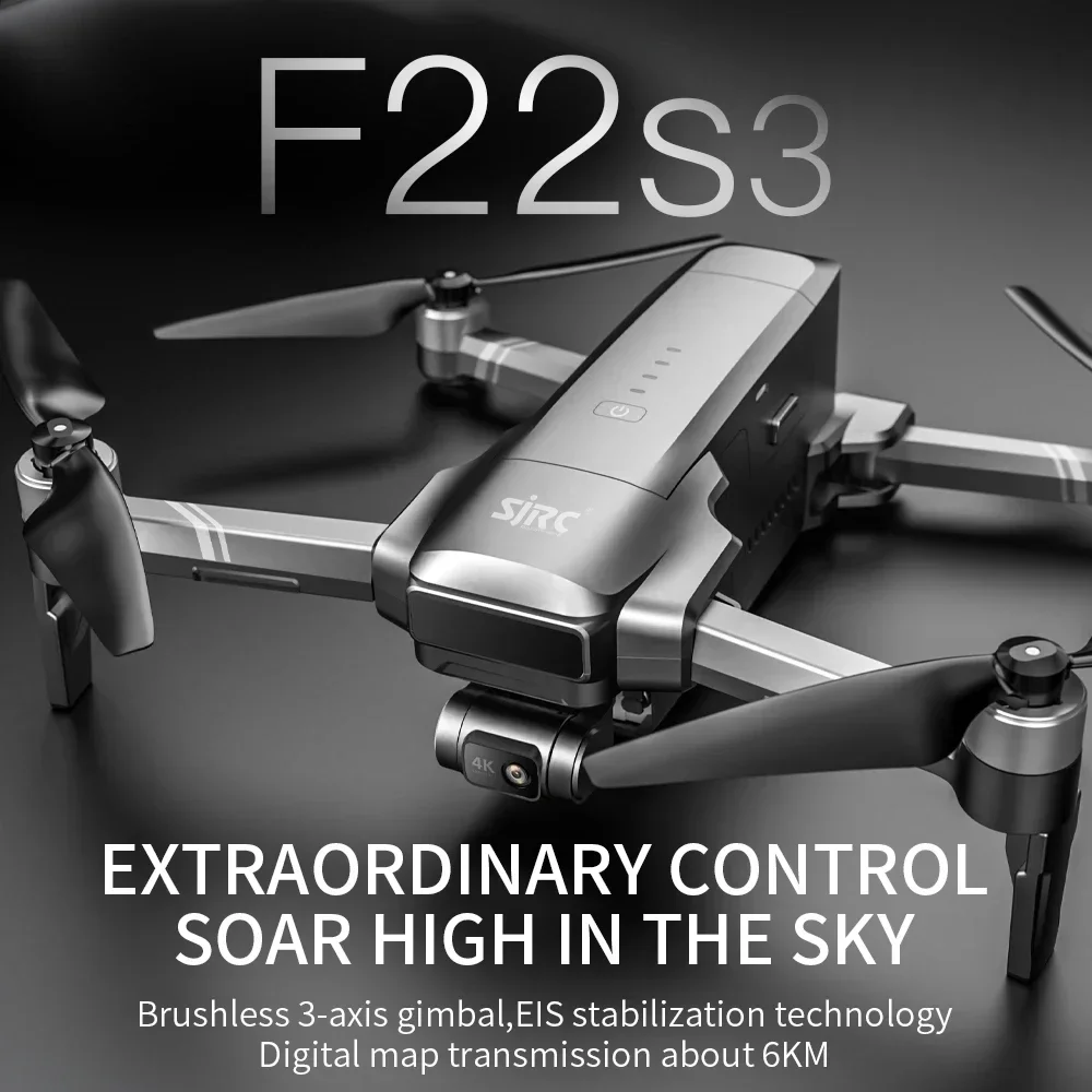 SJRC F22 S3 pro Foldable RC Qu - Drone Gps Mount のレビューと価格