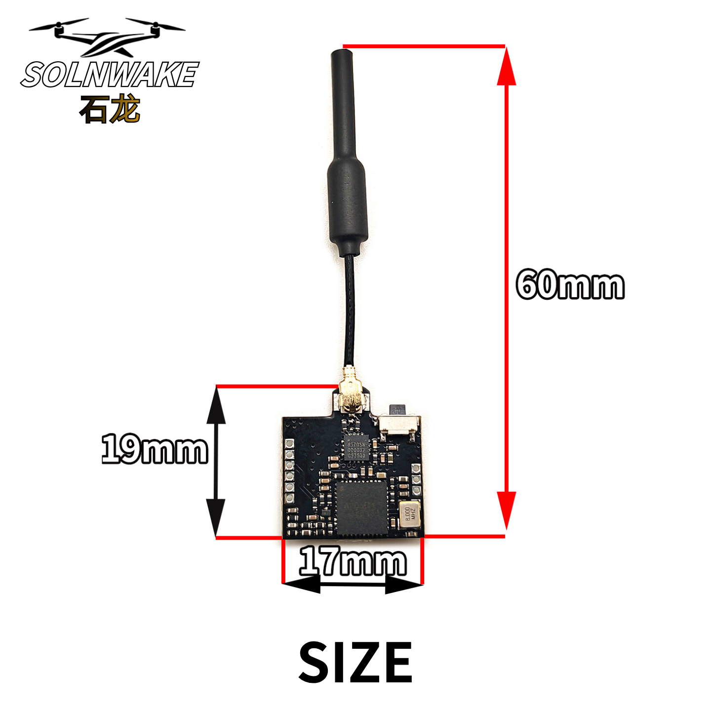 SLONWAKE Nano 5.8G 48CH 200mW  - Drone Receiver のレビューと価格