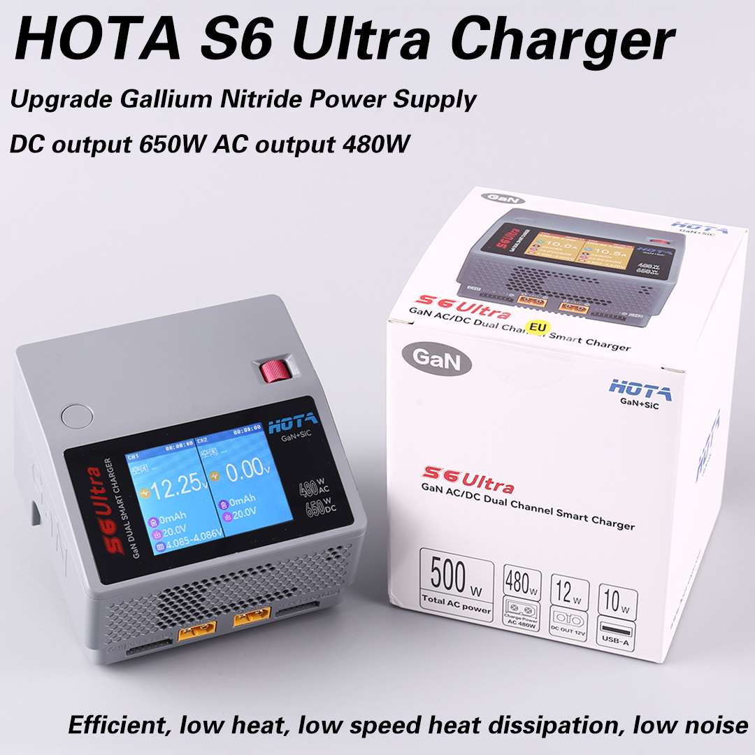 HOTA S6 Ultra Gallium Nitride  - Drone Charger のレビューと価格