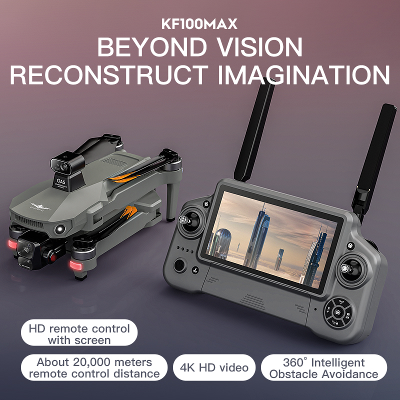 SJRC KF100 MAX 8K UHD Photo HD - Drone Charger のレビューと価格