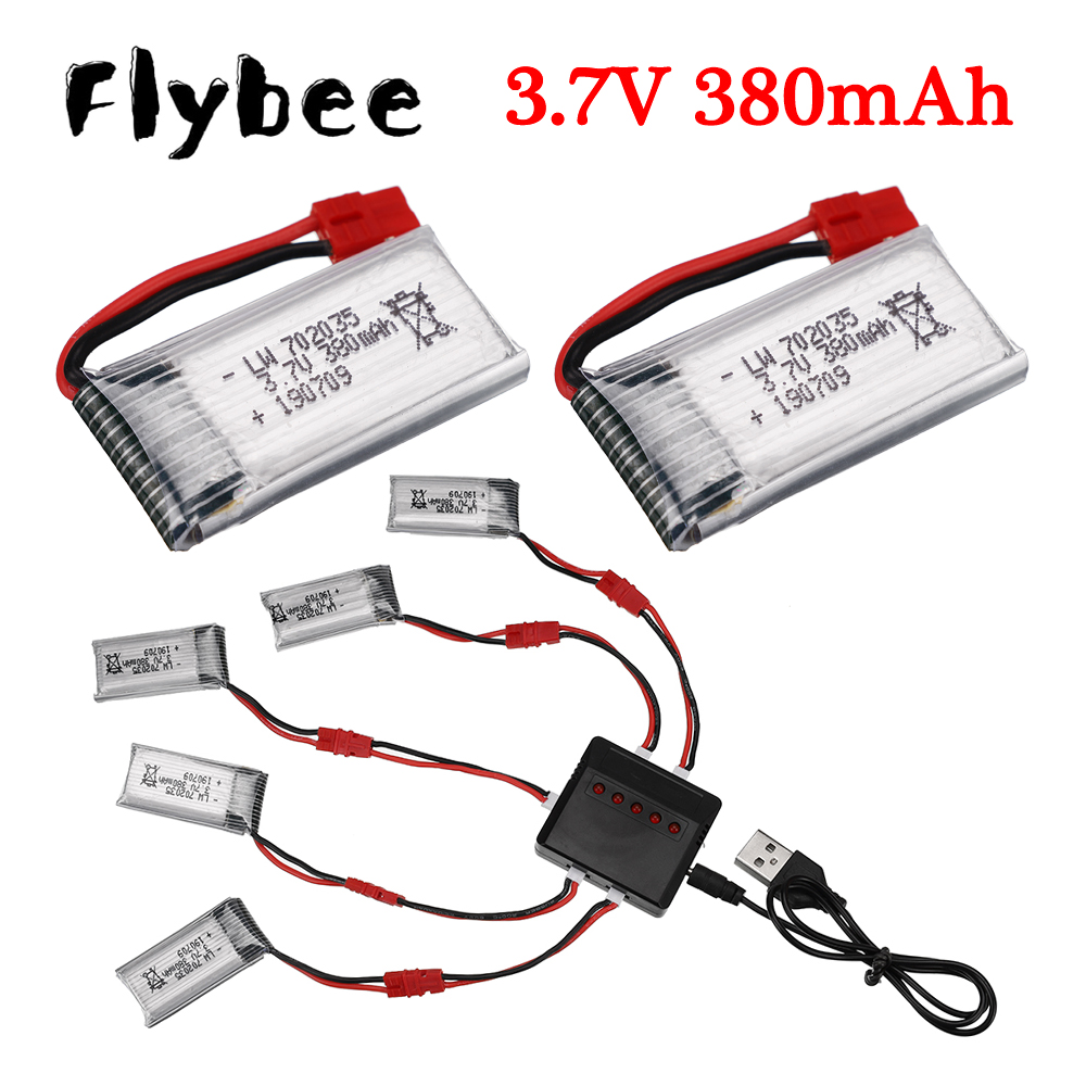 3.7V 380mAh Lipo Battery With  - Drone Charger のレビューと価格