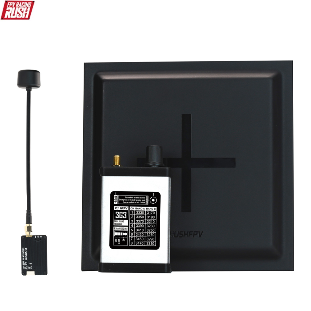 RUSHFPV 3.3G 2W VTX Transmitte - Drone Receiver のレビューと価格