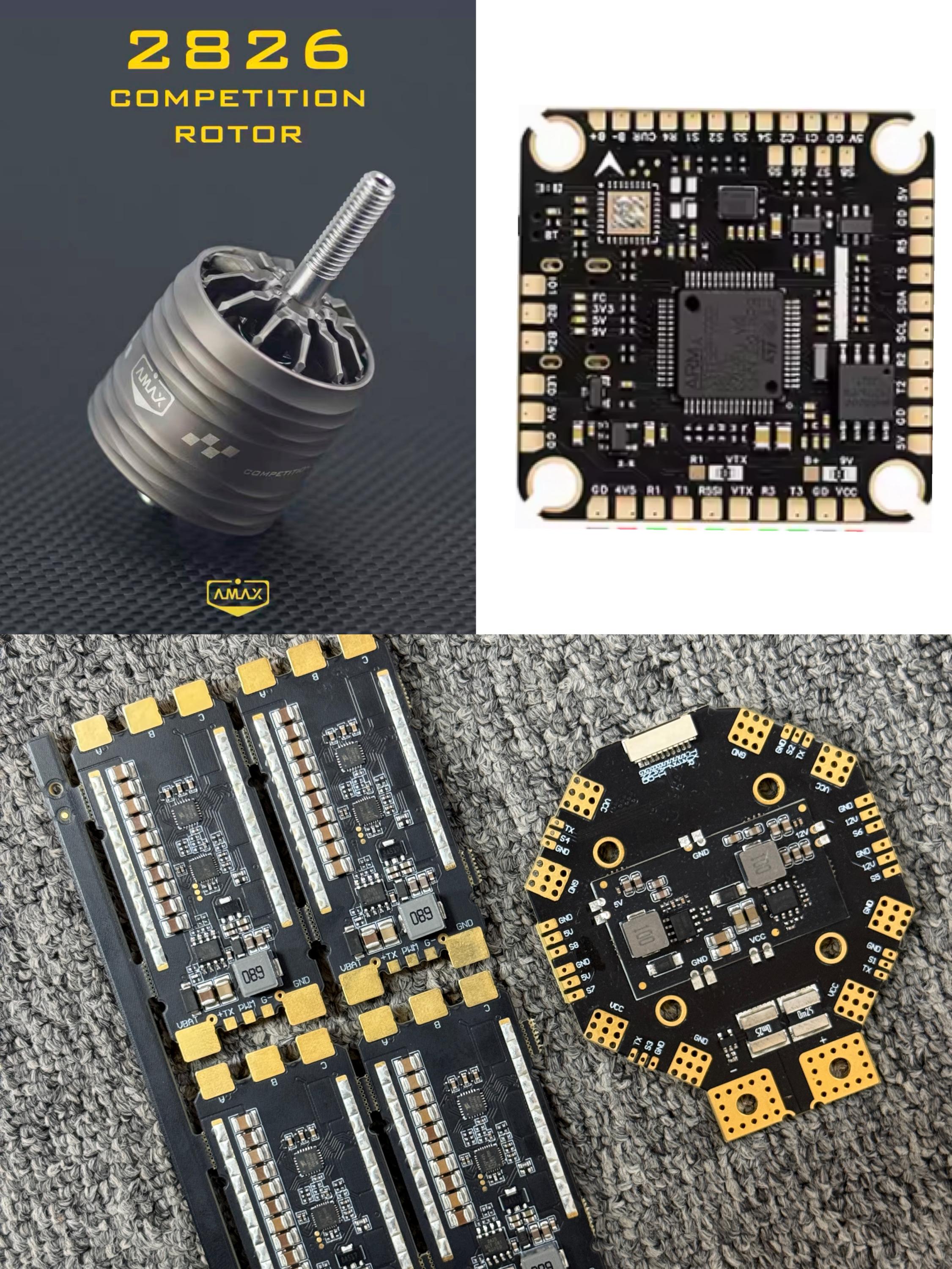 2826 800KV Brushless Motor 4PC - Drone Esc のレビューと価格
