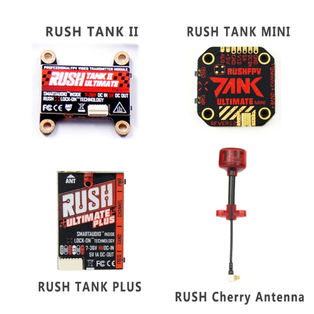 RUSH TANK Ultimate II/Mini/ PL - Drone Antenna のレビューと価格