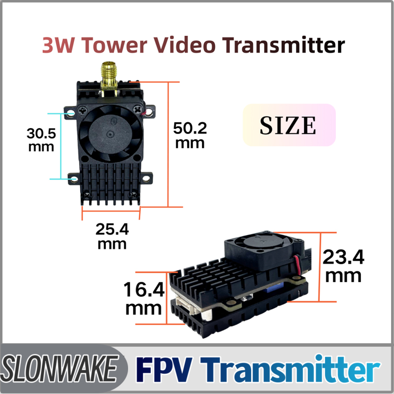 SLONWAKE 5.8G 3000mW Simulatio - Drone Receiver のレビューと価格