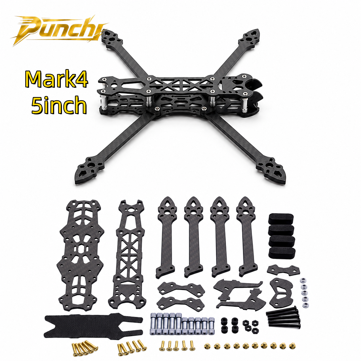 Mark4 5inch FPV Carbon Fiber F - Drone Arm のレビューと価格