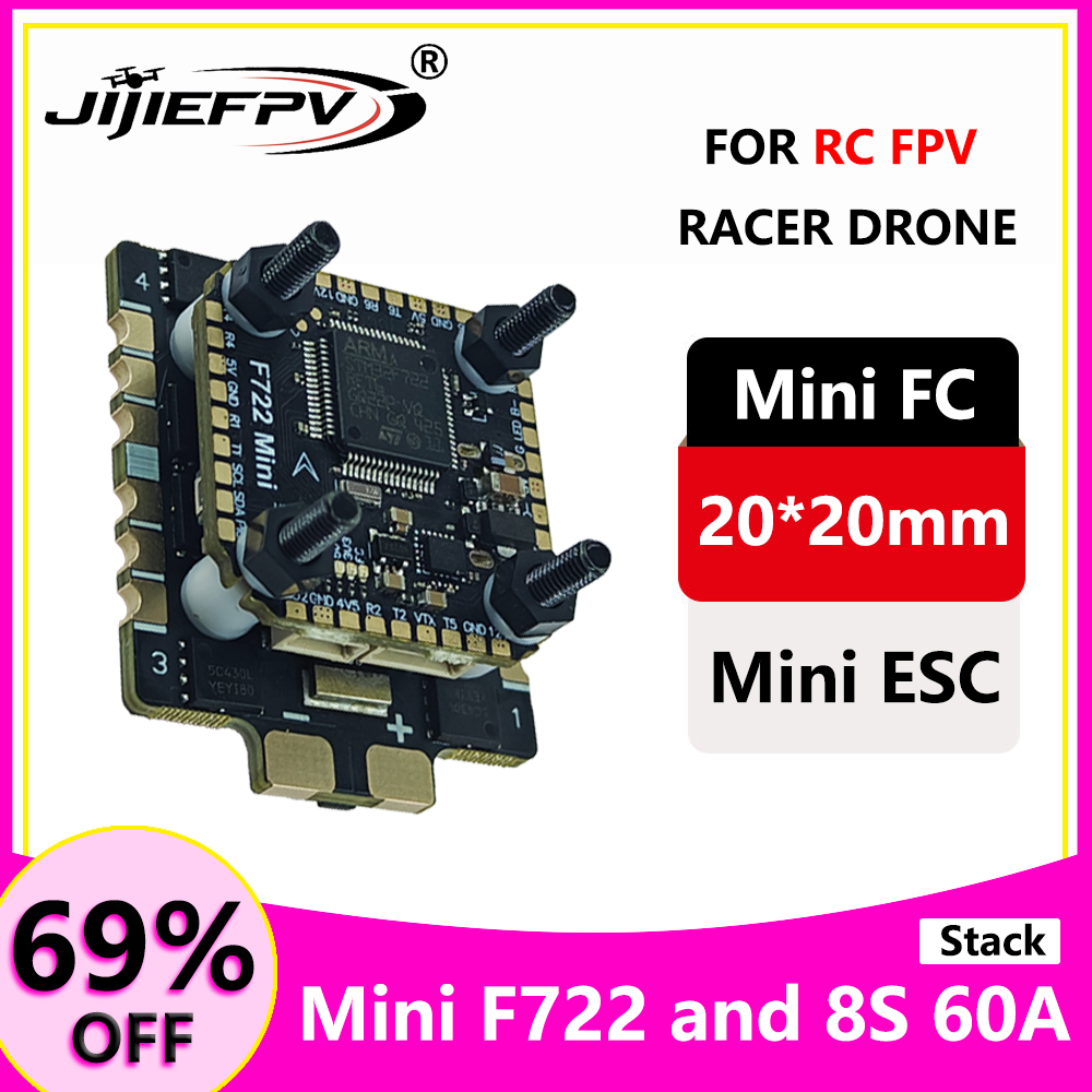 JiJieFPV F7MINI Flying Tower V - Drone Esc のレビューと価格
