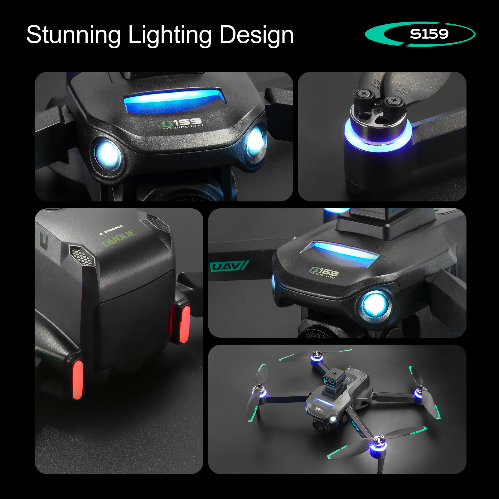 S159 GPS Drone 4K Profesional  - Drone Gps Module のレビューと価格