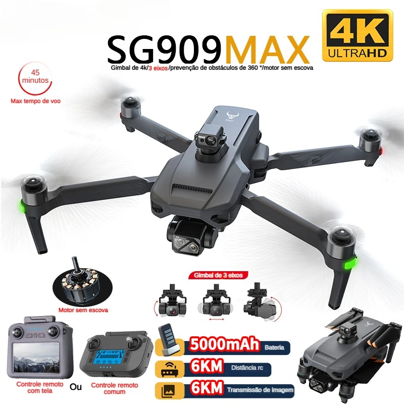 ZLL SG909 SG909MAX Professiona - Drone Gimbal のレビューと価格