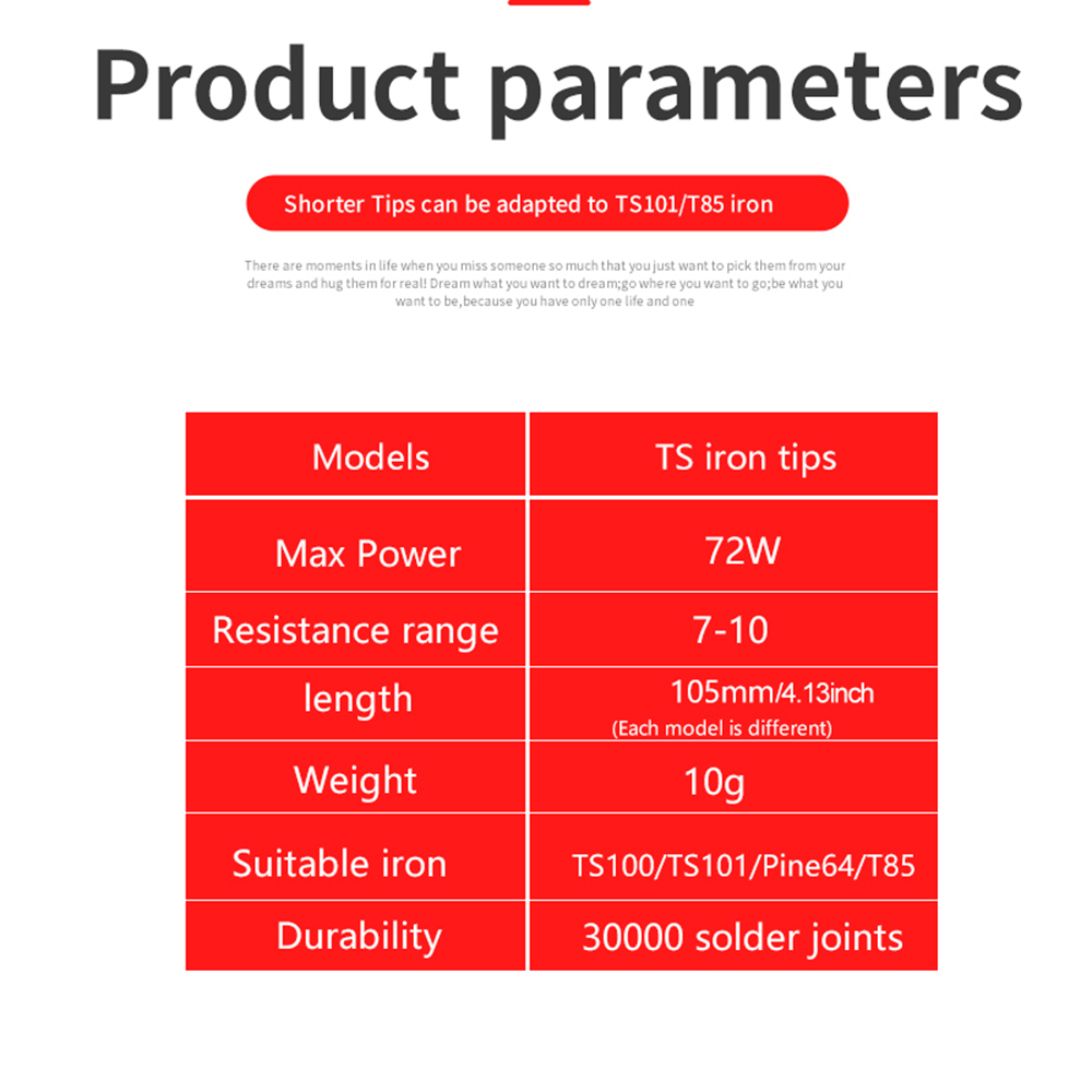 TS101/TS100/T85 Soldering Iron - Drone Buzzer のレビューと価格